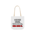 Deal With It ... Funny Nurse - Canvas Tote Bag, 5-Color Straps