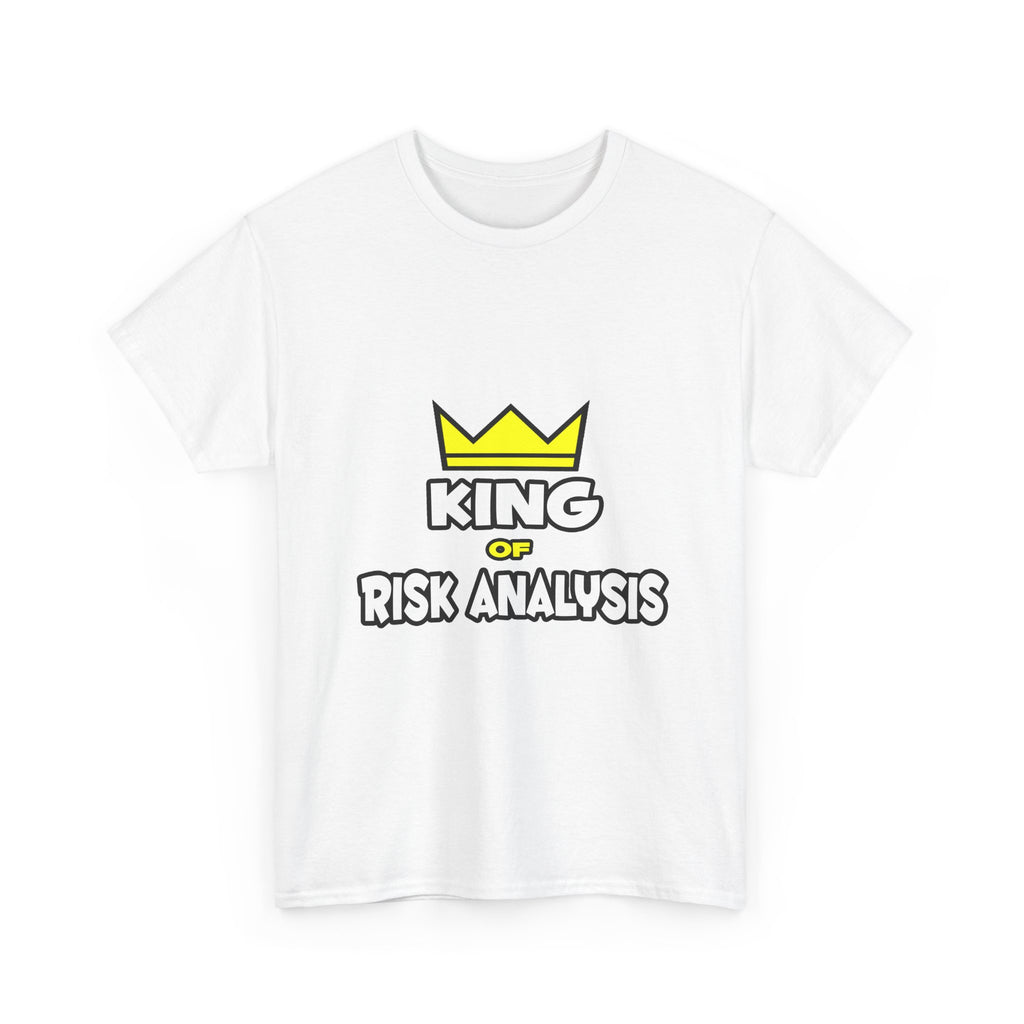King of Risk Analysis - Unisex Heavy Cotton Tee