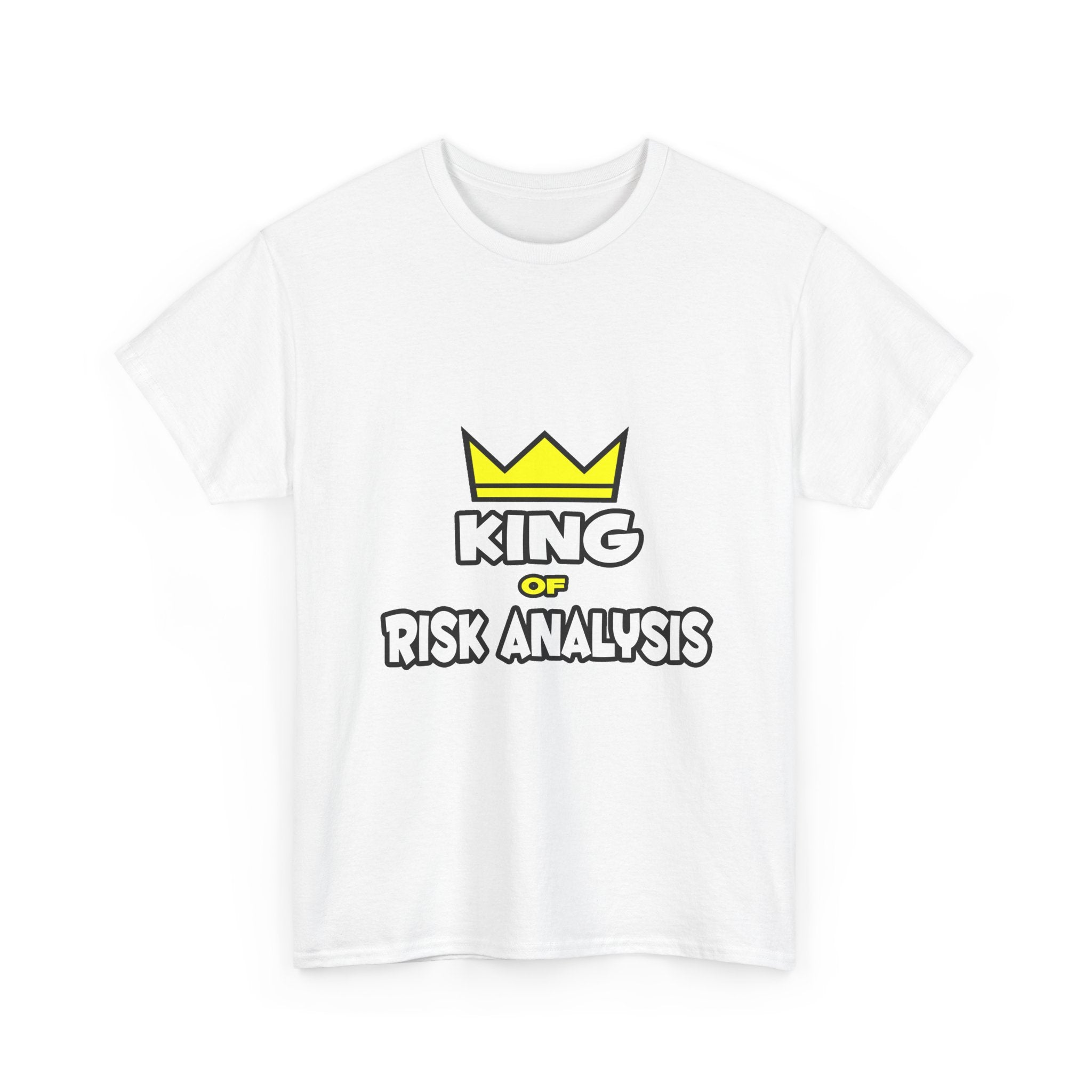 King of Risk Analysis - Unisex Heavy Cotton Tee