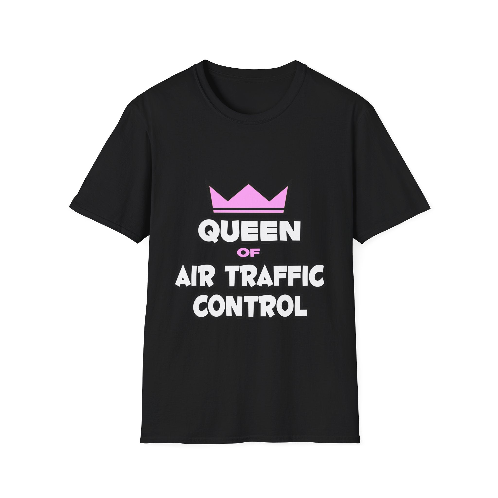 Queen of Air Traffic Control - Unisex Softstyle T-Shirt