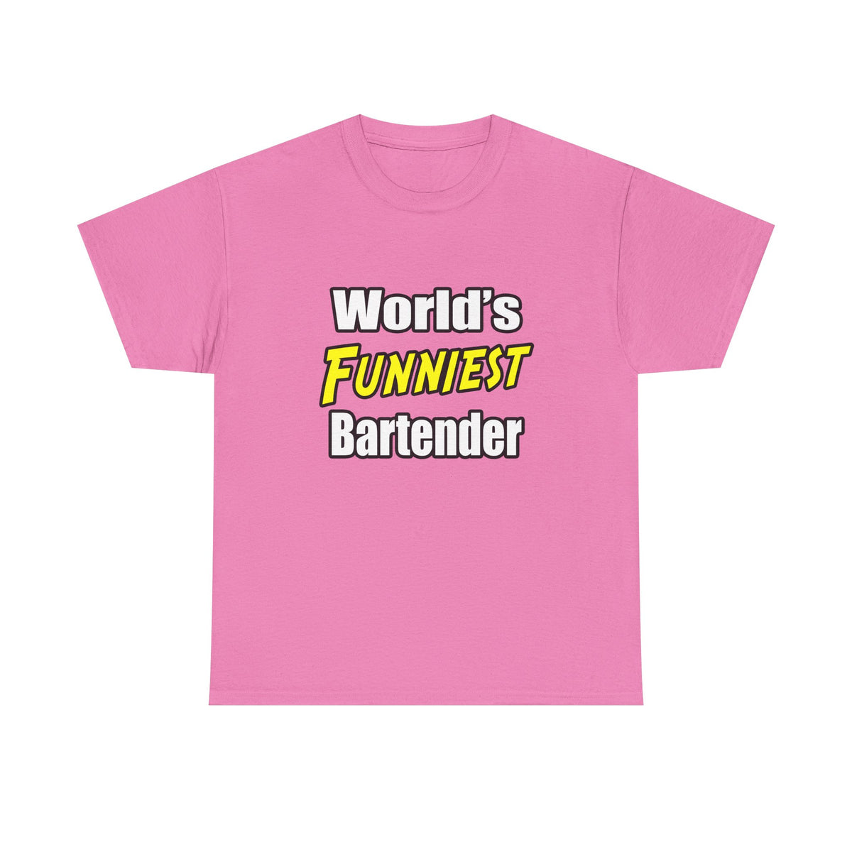 World's Funniest Bartender - Unisex Heavy Cotton Tee