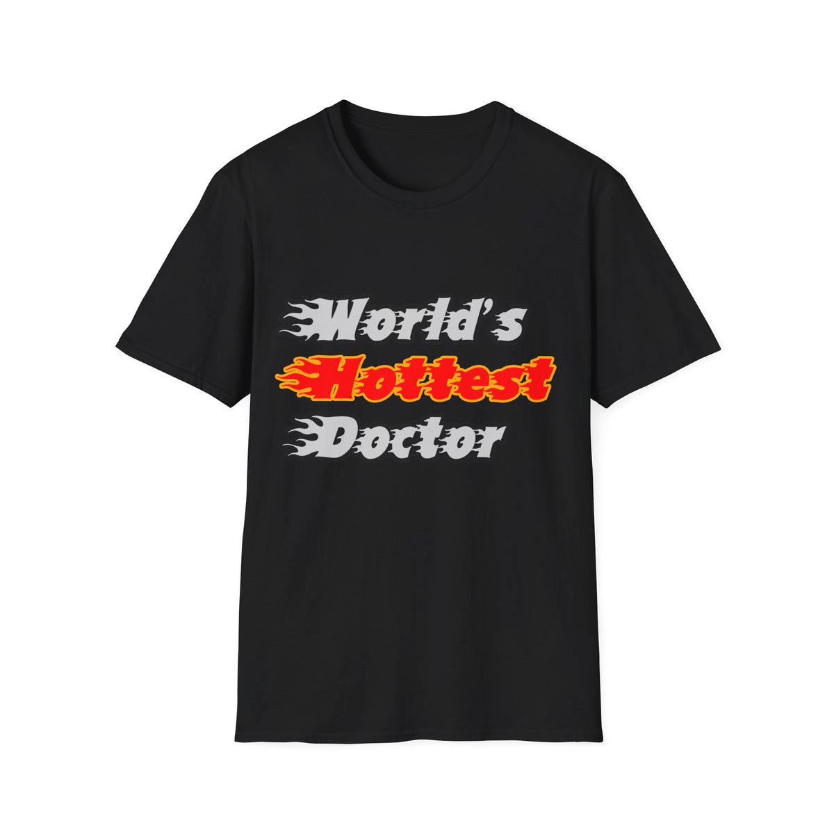 World's Hottest Doctor - Unisex Softstyle T-Shirt