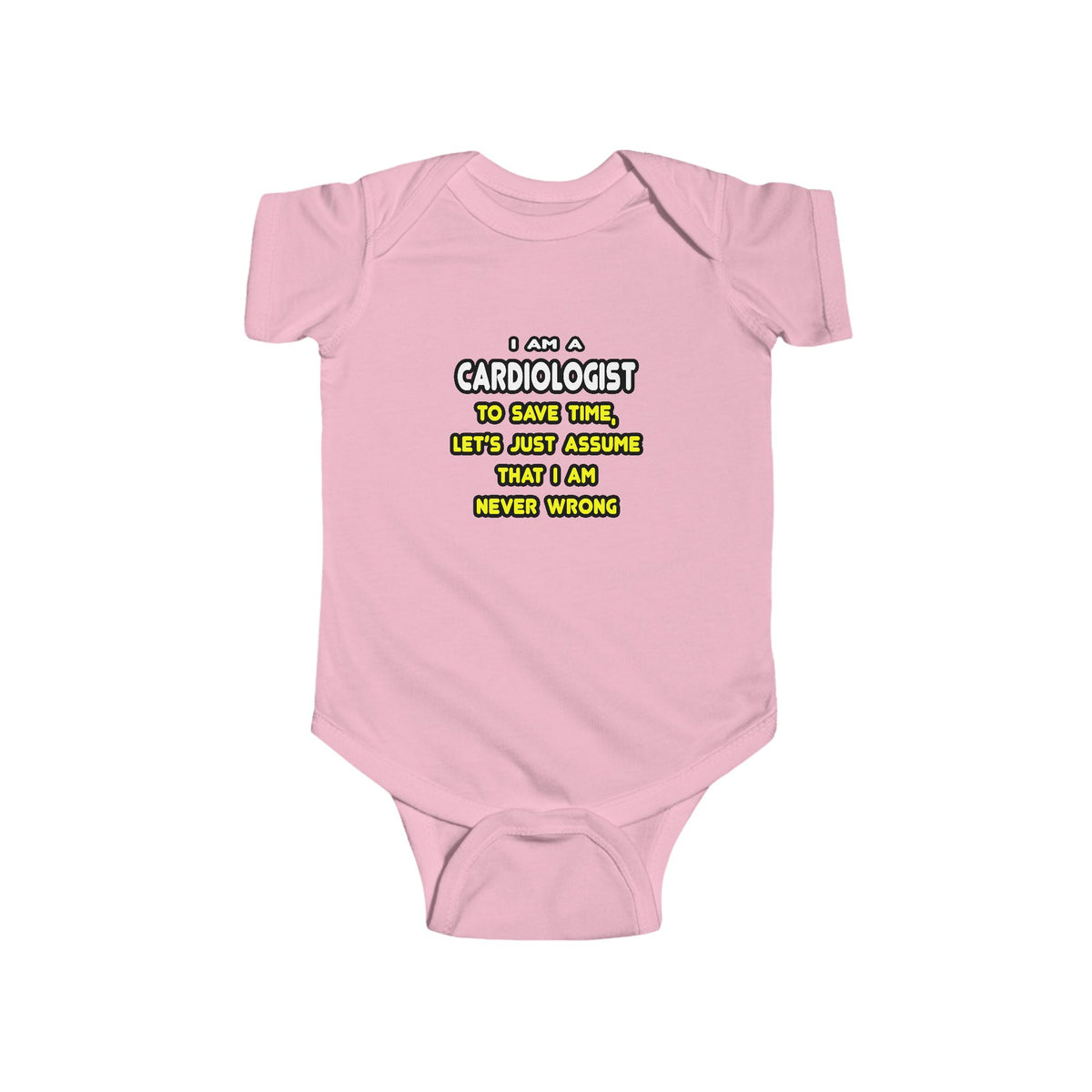 Funny Cardiologist T Shirts and Gifts - Infant Fine Jersey Bodysuit