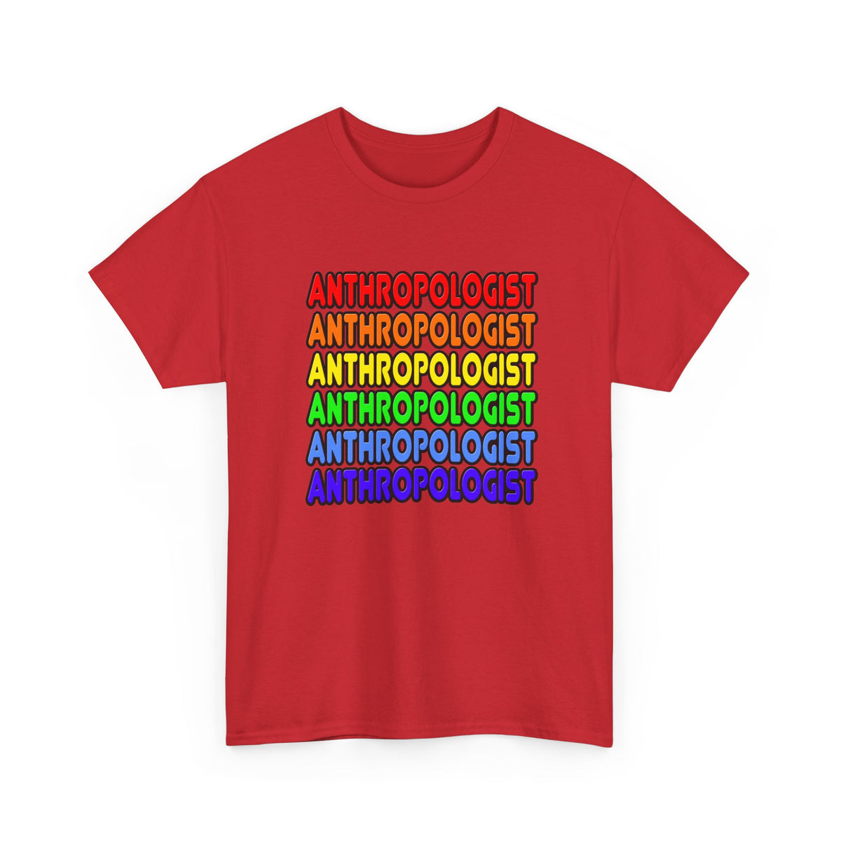 Rainbow Anthropologist - Unisex Heavy Cotton Tee