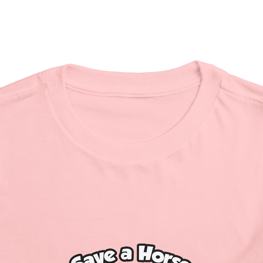 Save a Horse, Ride a Dermatology Nurse - Toddler Short Sleeve Tee