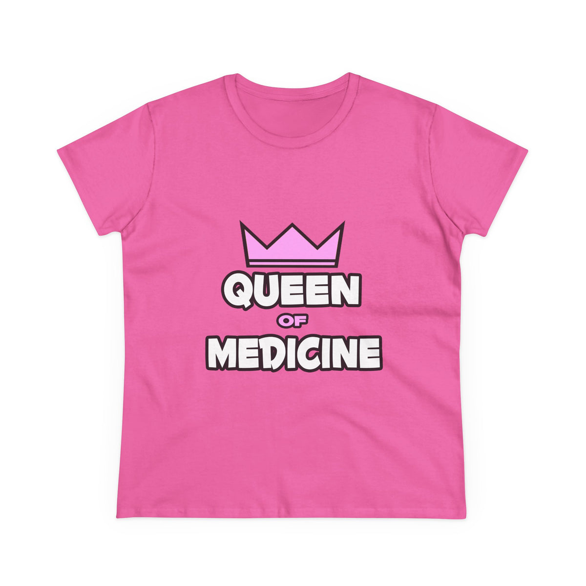 Queen of Medicine - Women's Midweight Cotton Tee