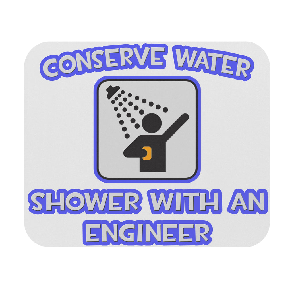 Conserve Water .. Shower With an Engineer - Mouse Pad (Rectangle)