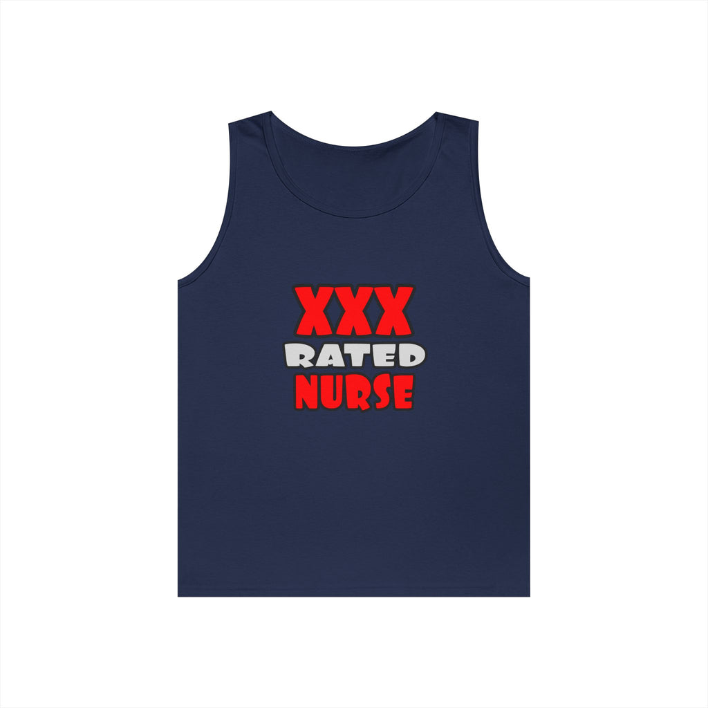 XXX Rated Nurse - Unisex Heavy Cotton Tank Top