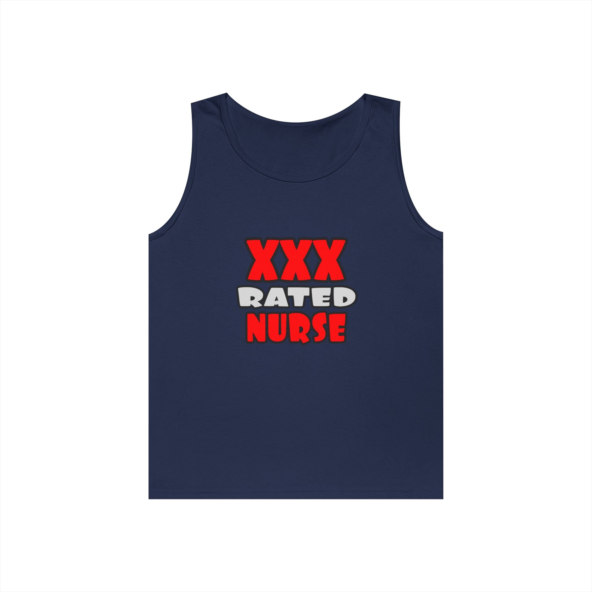 XXX Rated Nurse - Unisex Heavy Cotton Tank Top