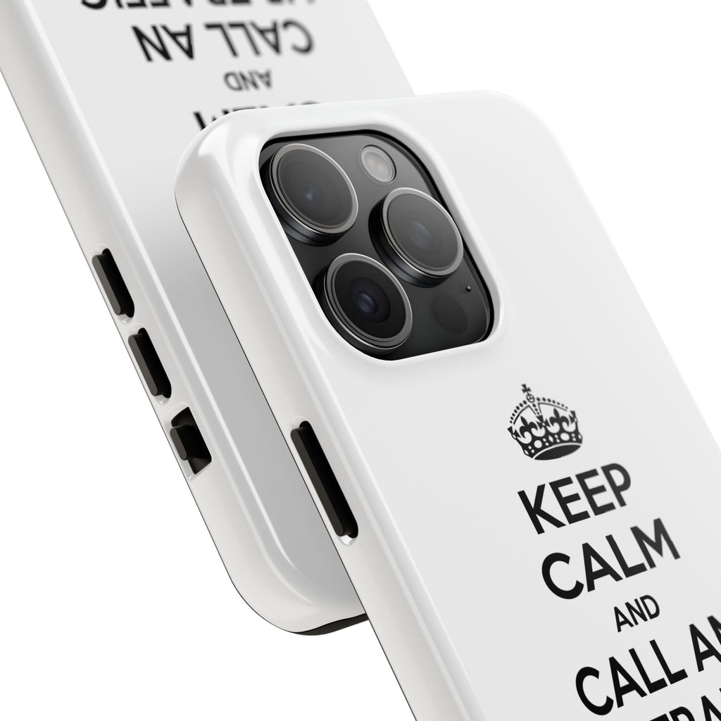 Keep Calm and Call an Air Traffic Controller - Tough Phone Cases