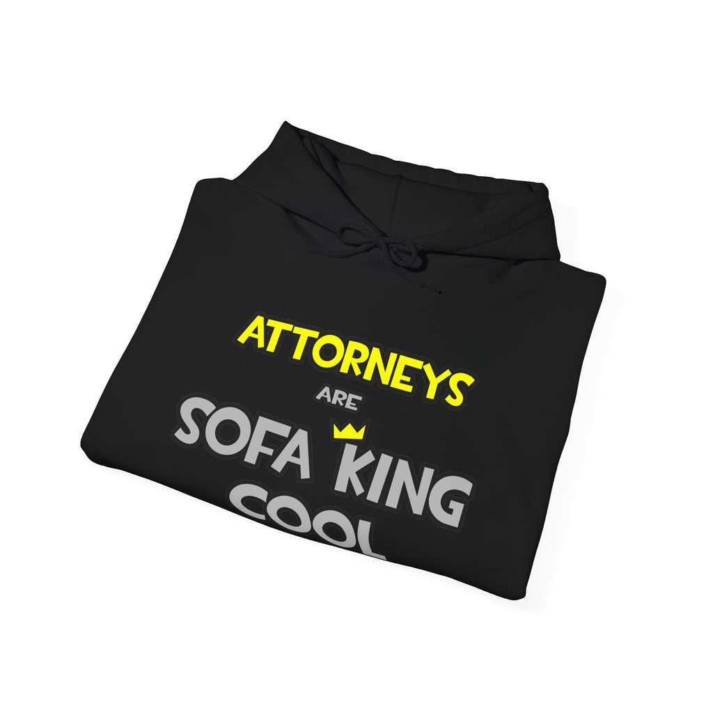 Attorneys Are Sofa King Cool - Unisex Heavy Blend™ Hooded Sweatshirt