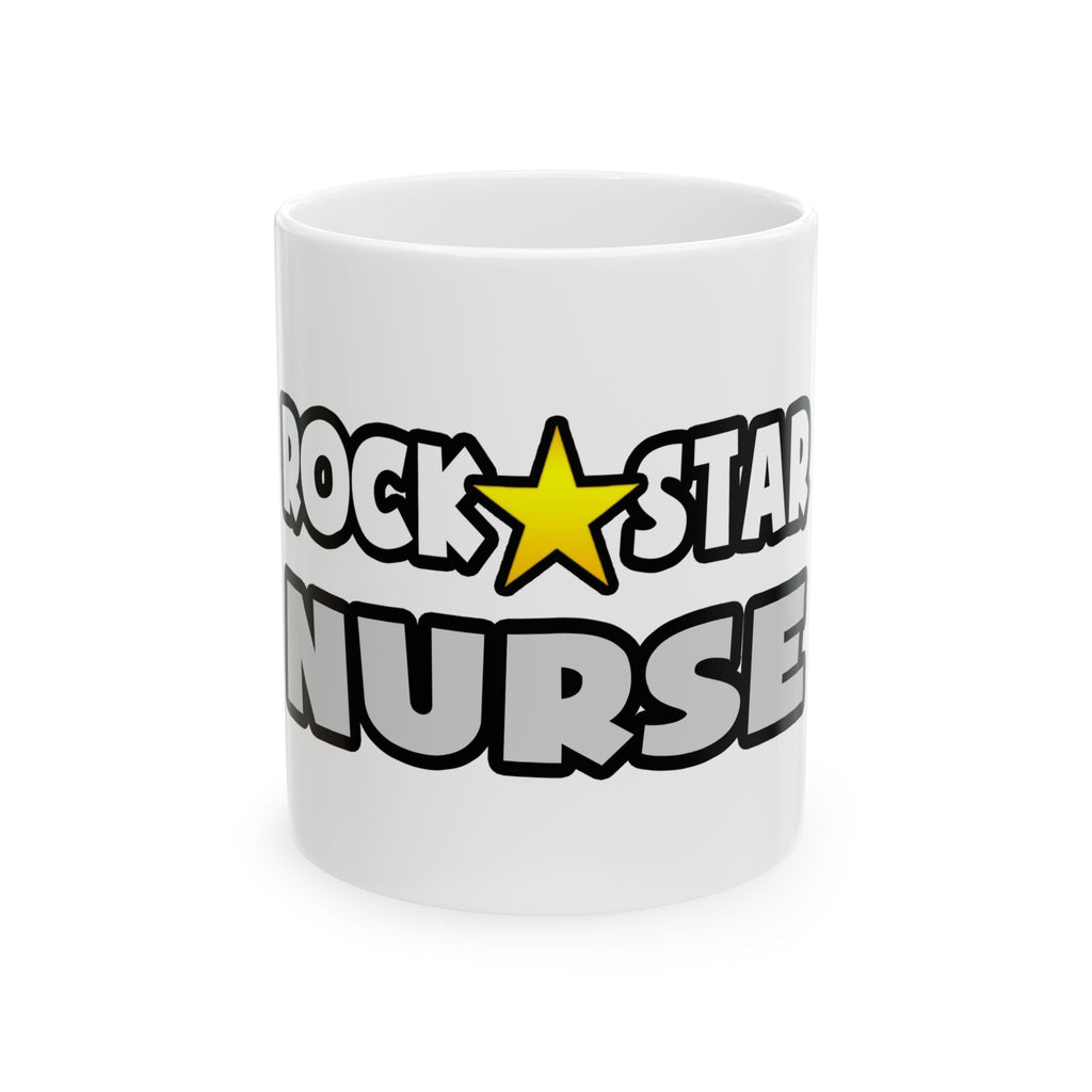 Rock Star Nurse (2) - Ceramic Mug, (11oz, 15oz)
