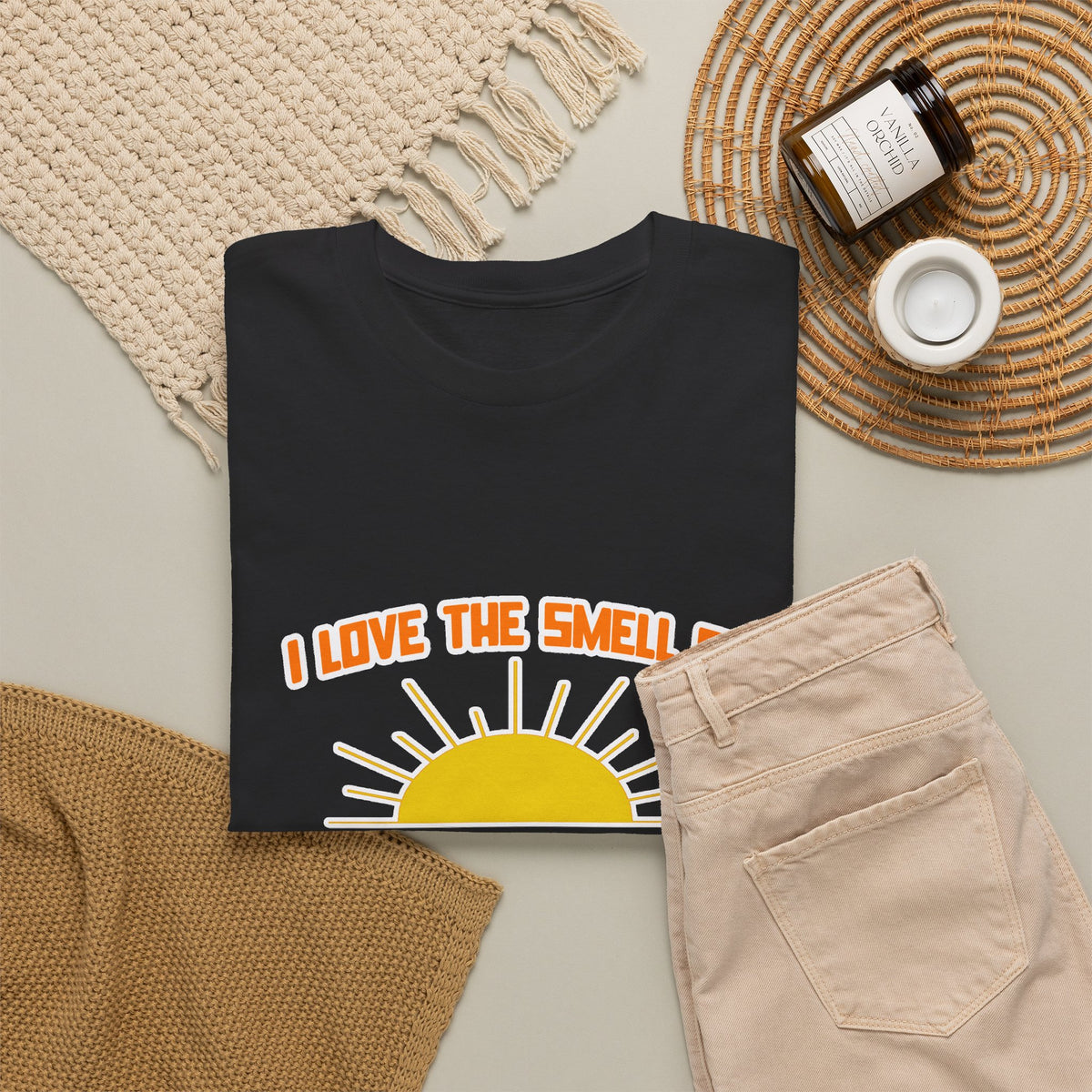 Smell of The Kitchen in the Morning - Unisex Heavy Cotton Tee