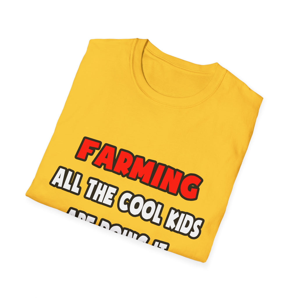 Funny Farmer Shirts and Gifts - Unisex Softstyle T-Shirt