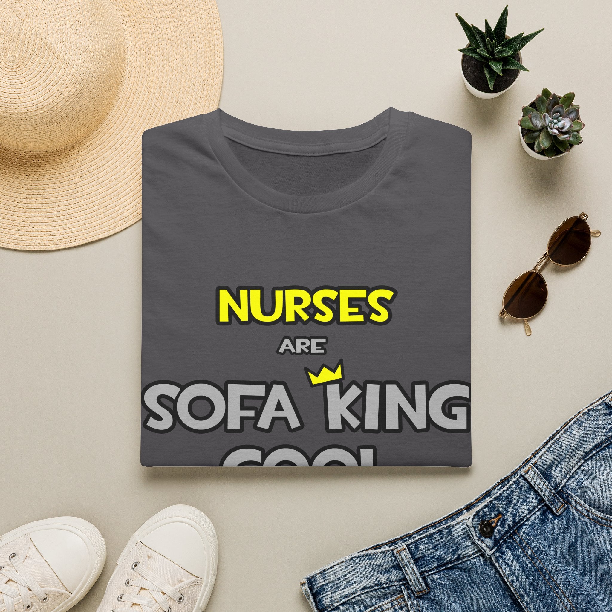 Nurses Are Sofa King Cool - Unisex Softstyle T-Shirt