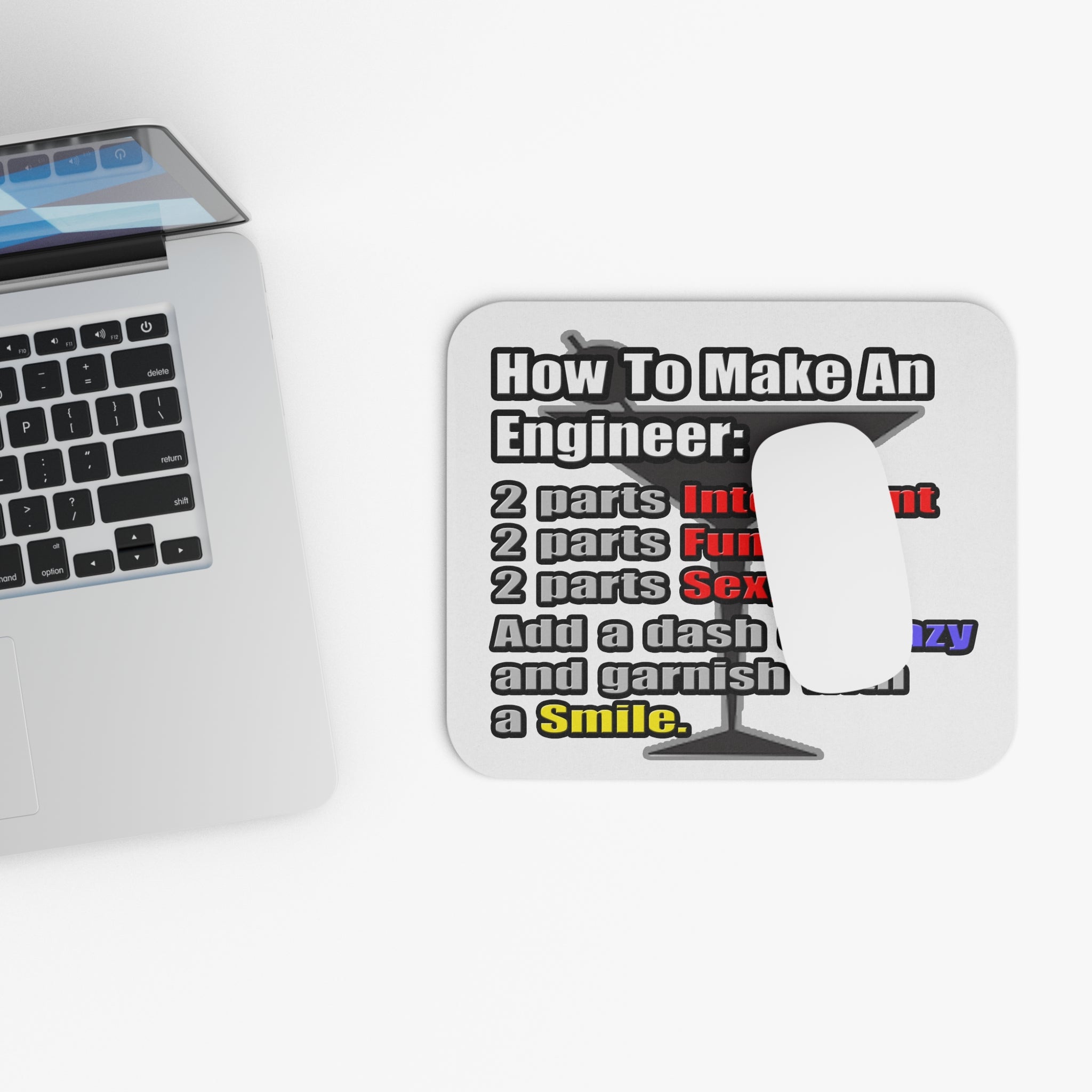 How To Make an Engineer - Mouse Pad (Rectangle)