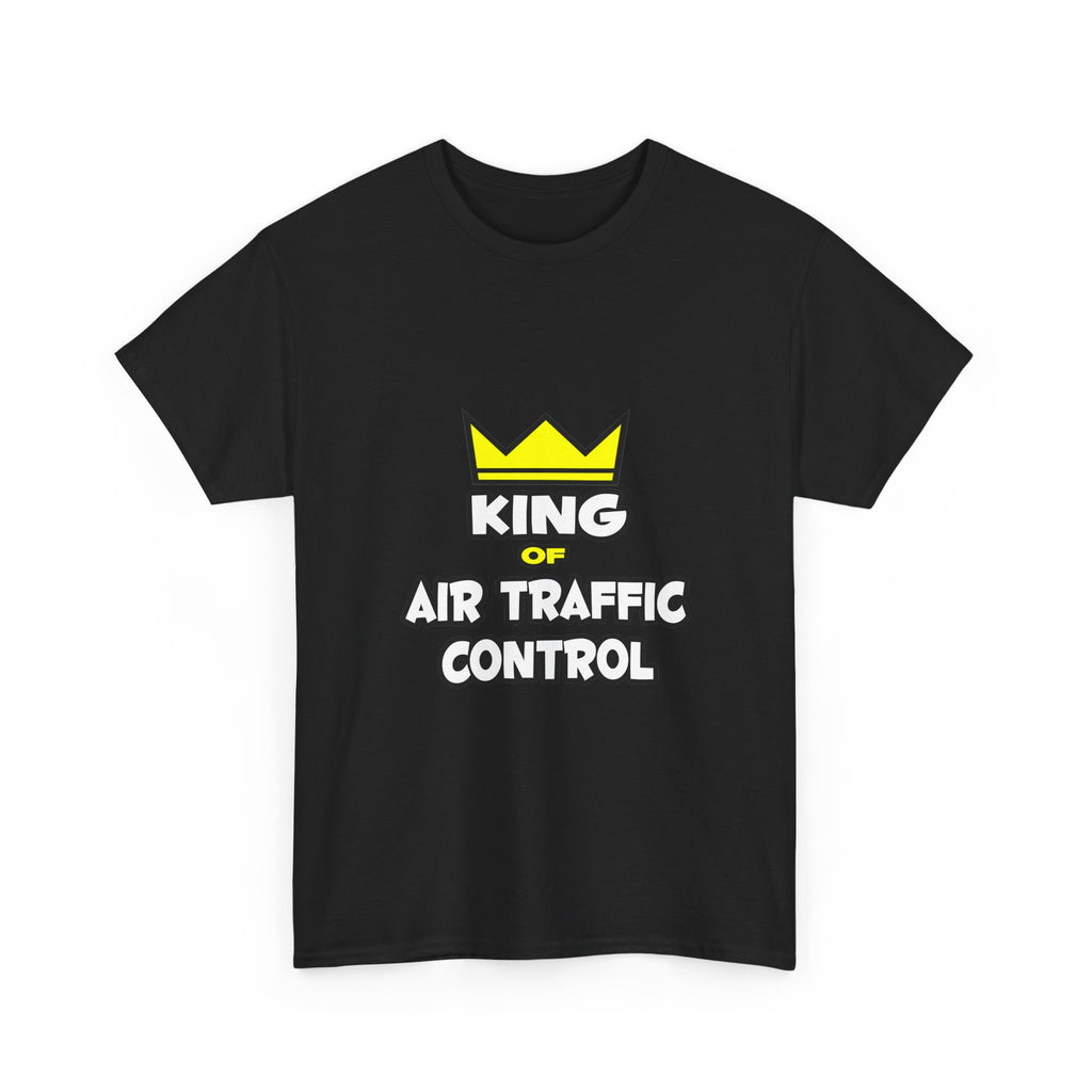 King of Air Traffic Control - Unisex Heavy Cotton Tee