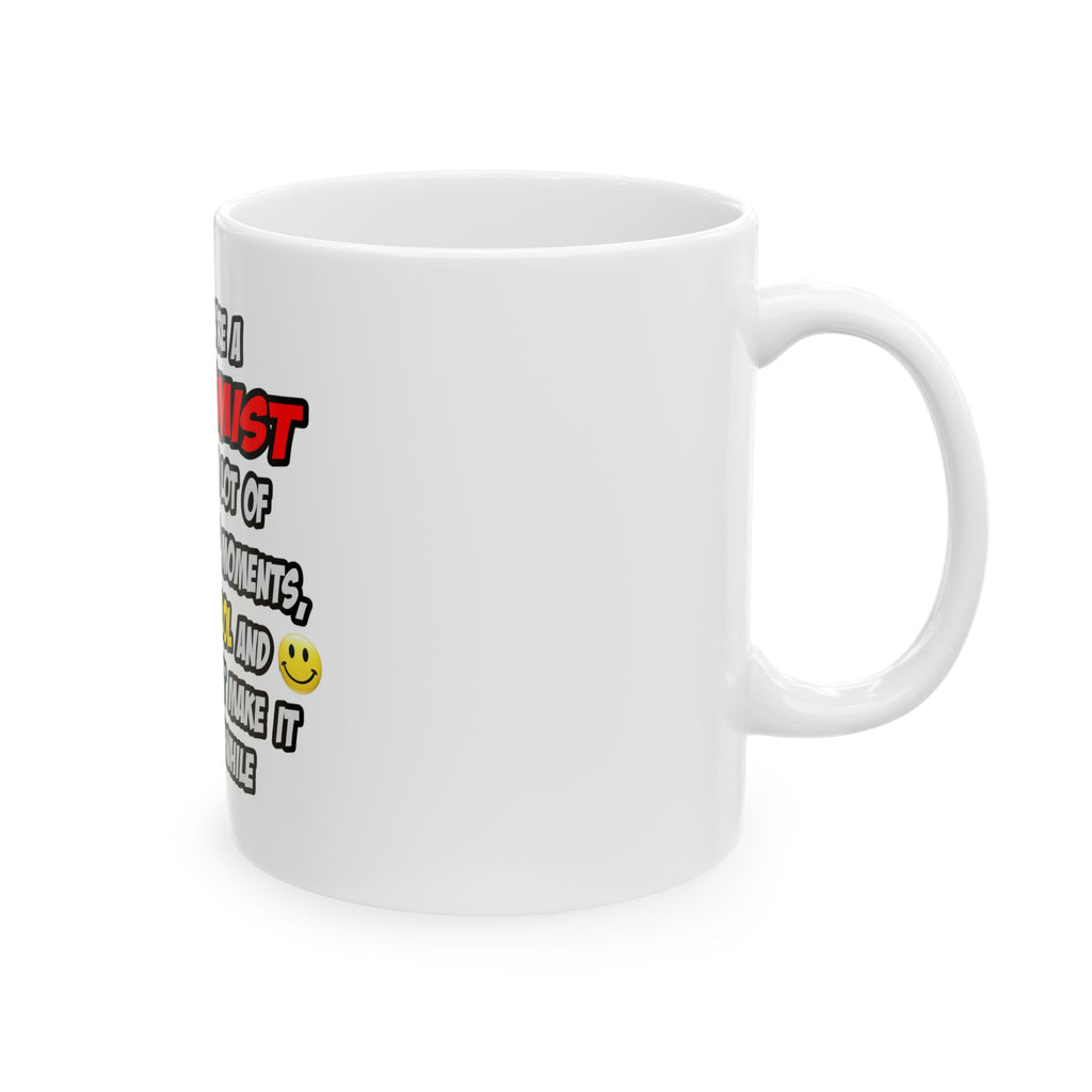 Biochemist .. OMG WTF LOL - Ceramic Mug, (11oz, 15oz)