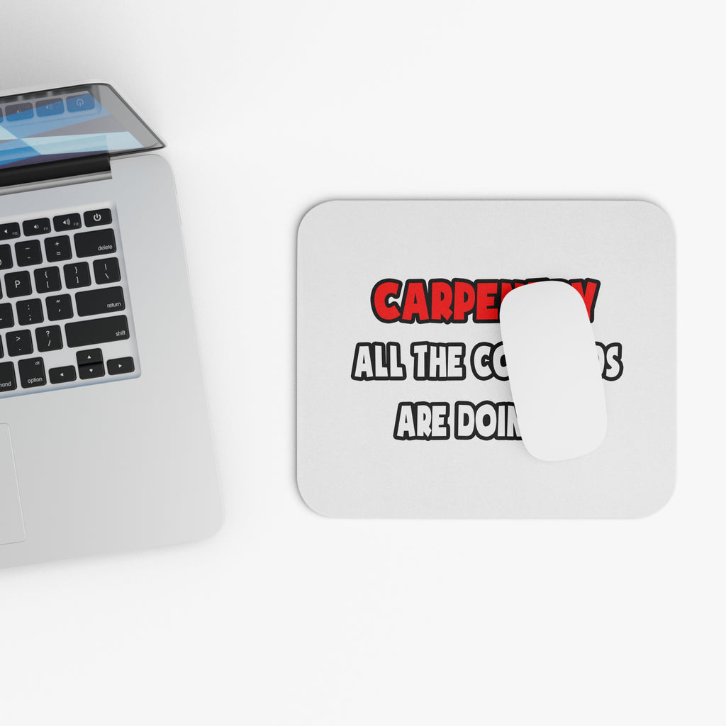 Funny Carpenter Shirts and Gifts - Mouse Pad (Rectangle)
