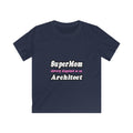 SuperMom...Architect - Kids Softstyle Tee