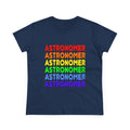 Rainbow Astronomer - Women's Midweight Cotton Tee