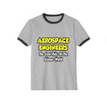 Aerospace Engineers...Cool Kids of Sci World - Unisex Cotton Ringer T-Shirt