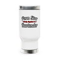 Porn Star... Bartender - Stainless Steel Travel Mug with Handle, 14oz