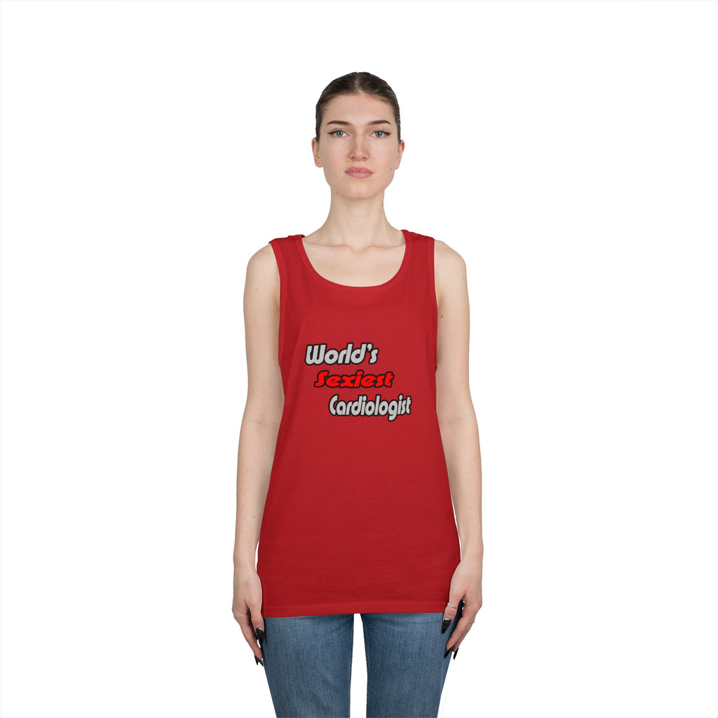 World's Sexiest Cardiologist - Unisex Heavy Cotton Tank Top