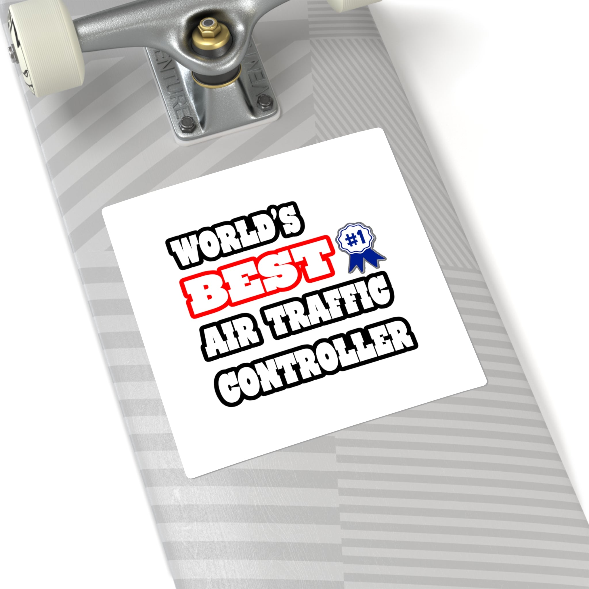 World's Best Air Traffic Controller - Square Stickers