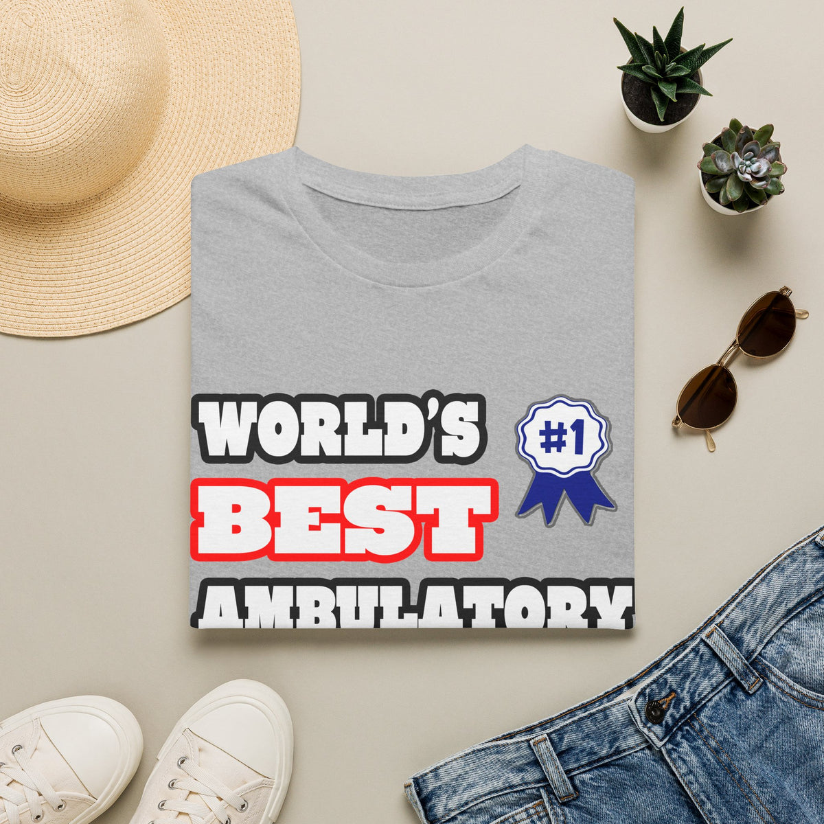 World's Best Ambulatory Care Nurse - Unisex Softstyle T-Shirt