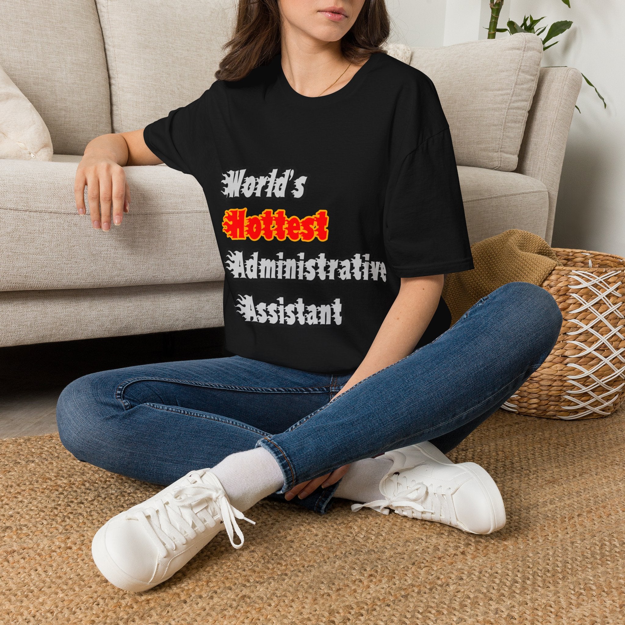 World's Hottest Administrative Assistant - Unisex Softstyle T-Shirt