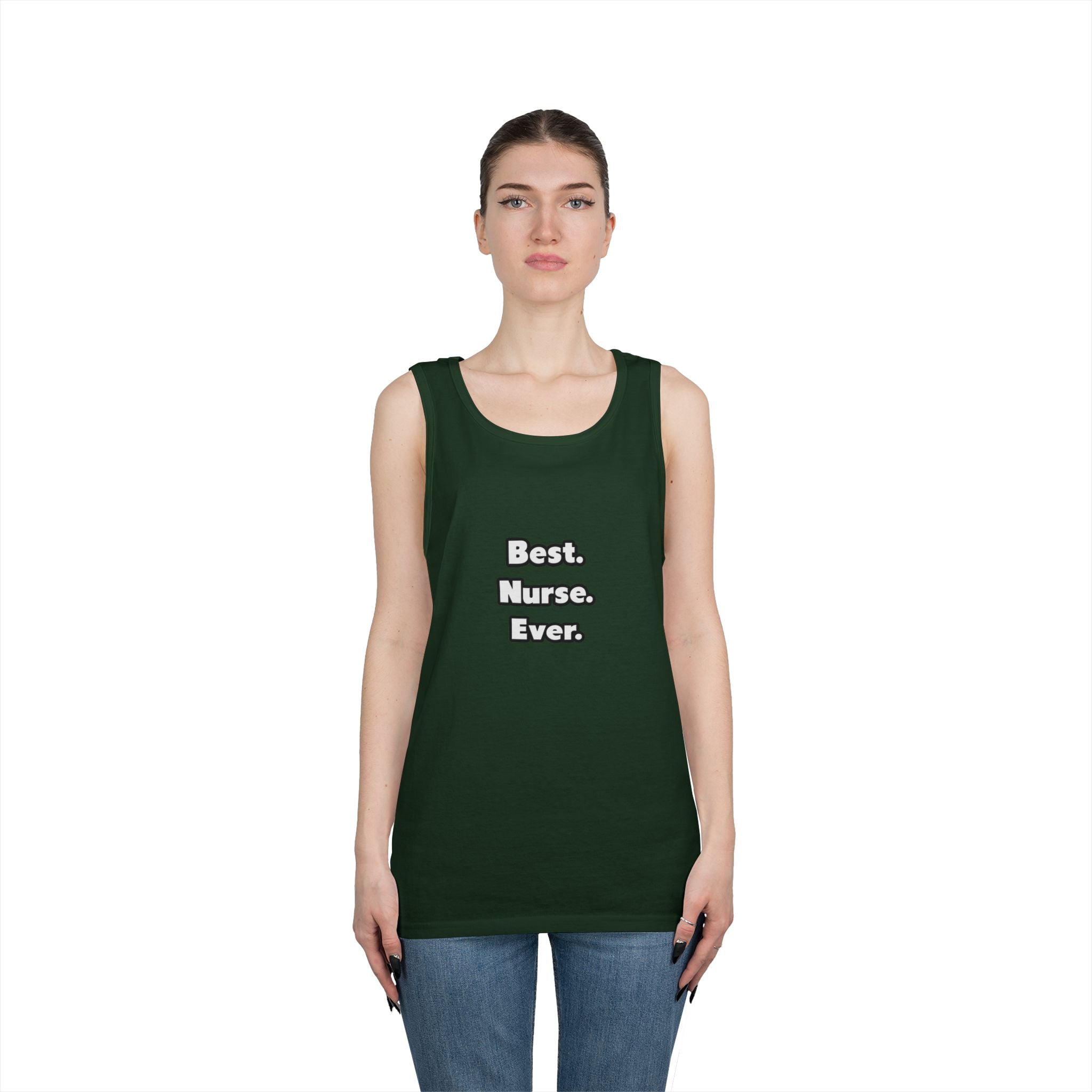 Best. Nurse. Ever - Unisex Heavy Cotton Tank Top