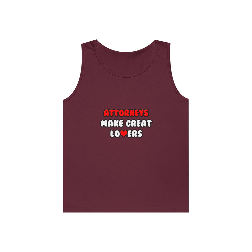 Attorneys Make Great Lovers - Unisex Heavy Cotton Tank Top
