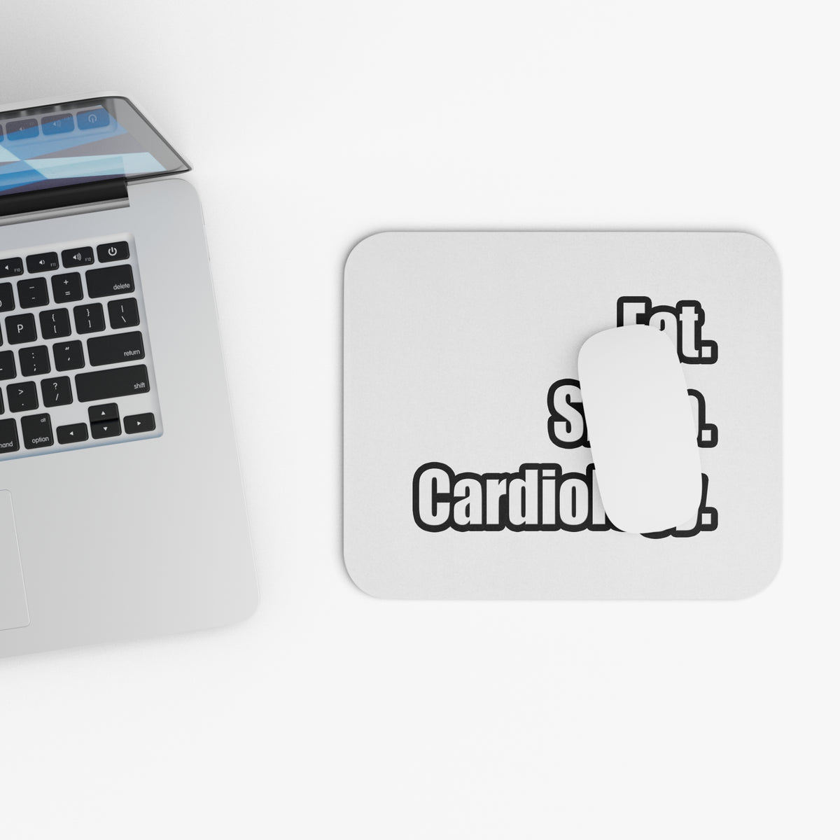 Eat. Sleep. Cardiology - Mouse Pad (Rectangle)