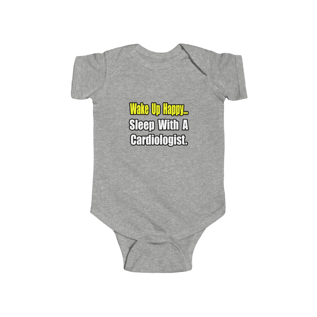 Sleep With a Cardiologist - Infant Fine Jersey Bodysuit