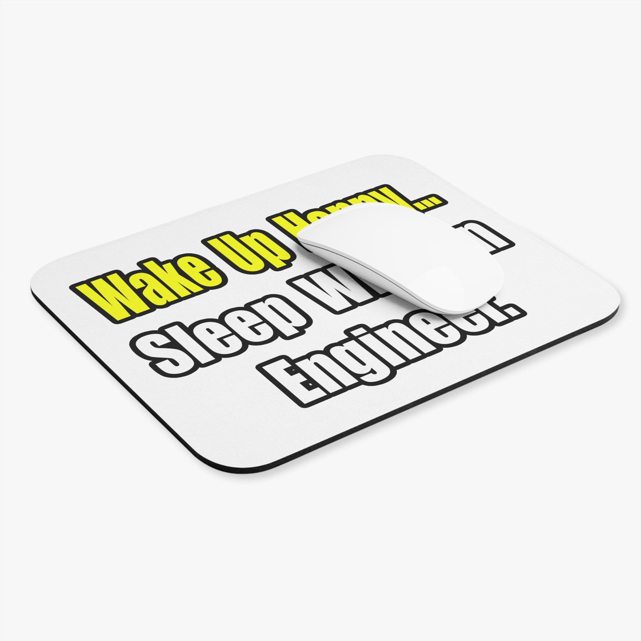 Sleep With Engineer - Mouse Pad (Rectangle)