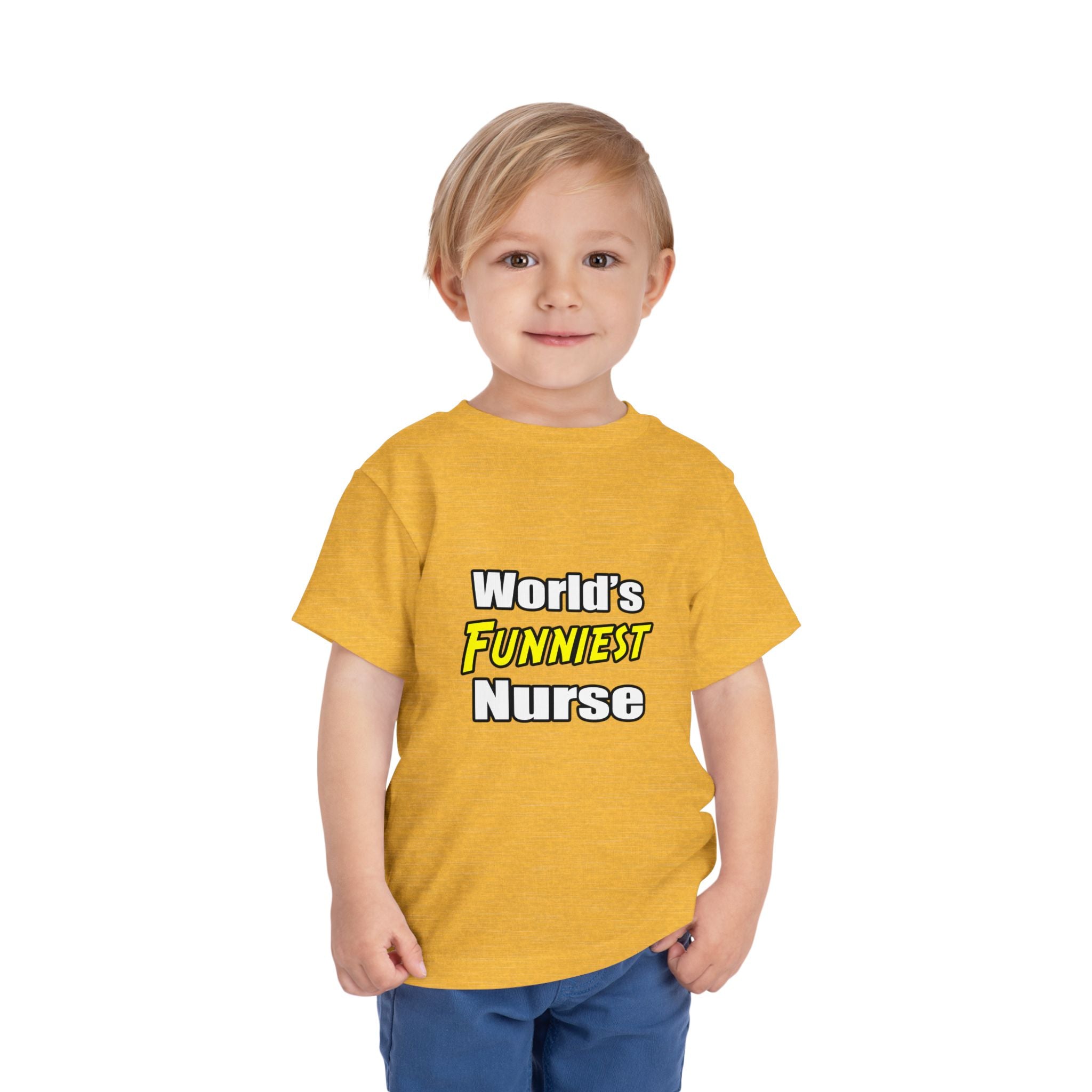 World's Funniest Nurse - Toddler Short Sleeve Tee