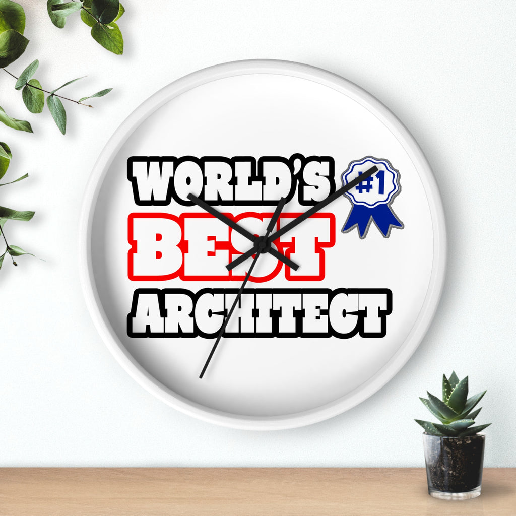 World's Best Architect - Wall Clock
