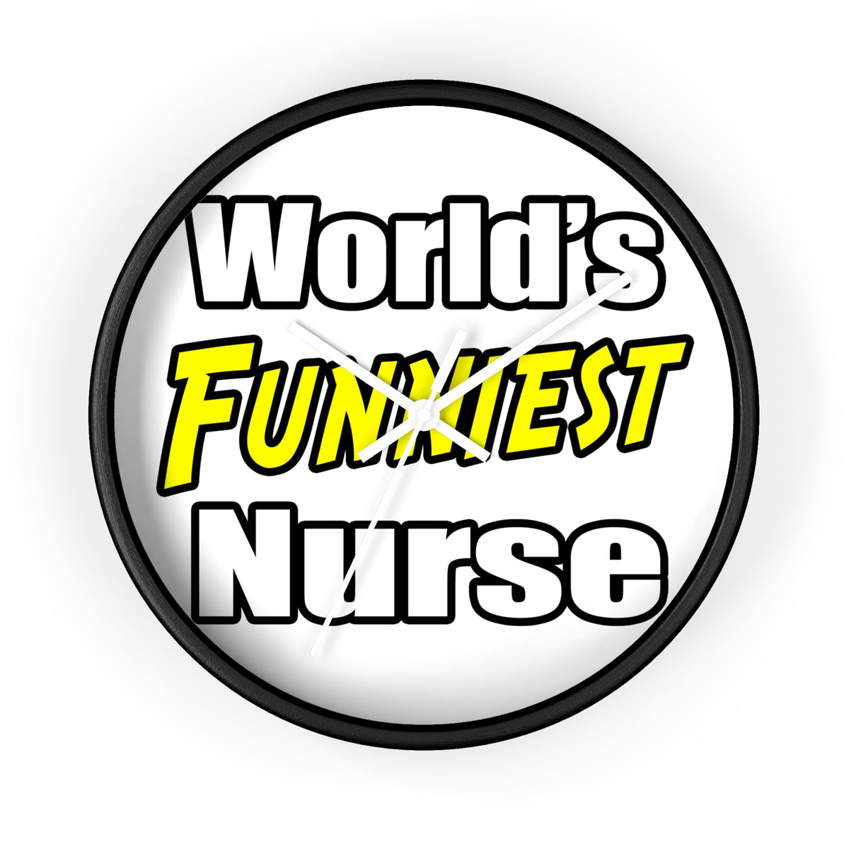 World's Funniest Nurse - Wall Clock