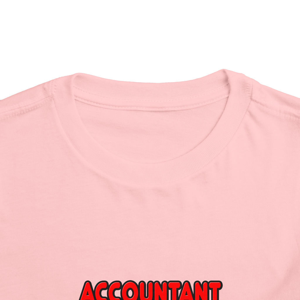 Rainbow Accountant - Toddler Short Sleeve Tee