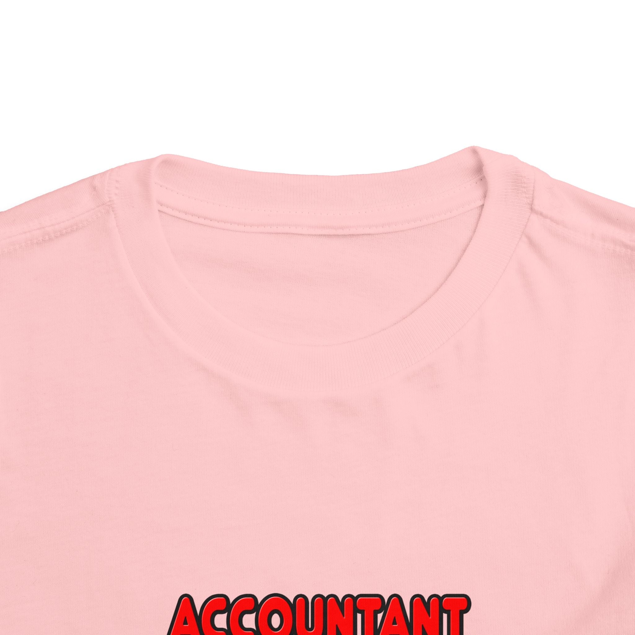 Rainbow Accountant - Toddler Short Sleeve Tee