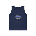 Engineer Joke ... Superior Intelligence - Unisex Heavy Cotton Tank Top