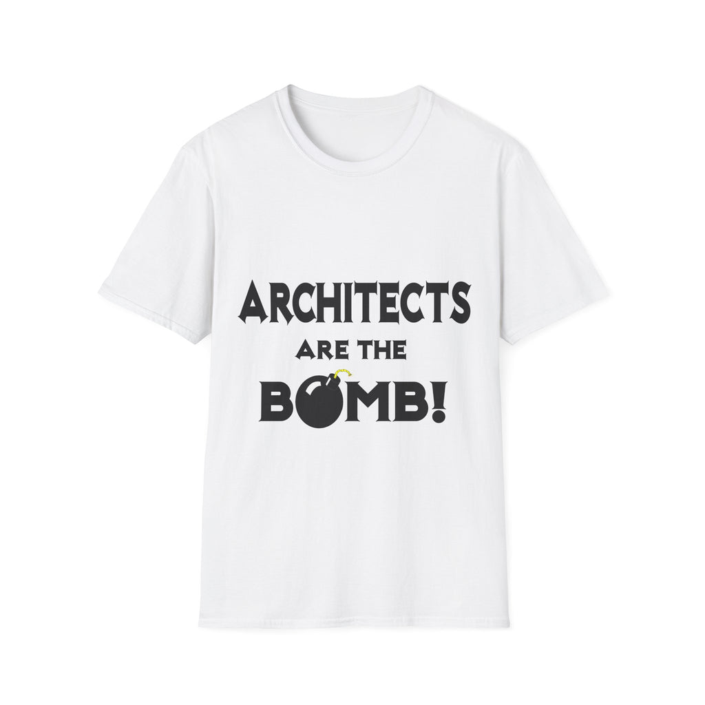 Architects Are The Bomb! - Unisex Softstyle T-Shirt