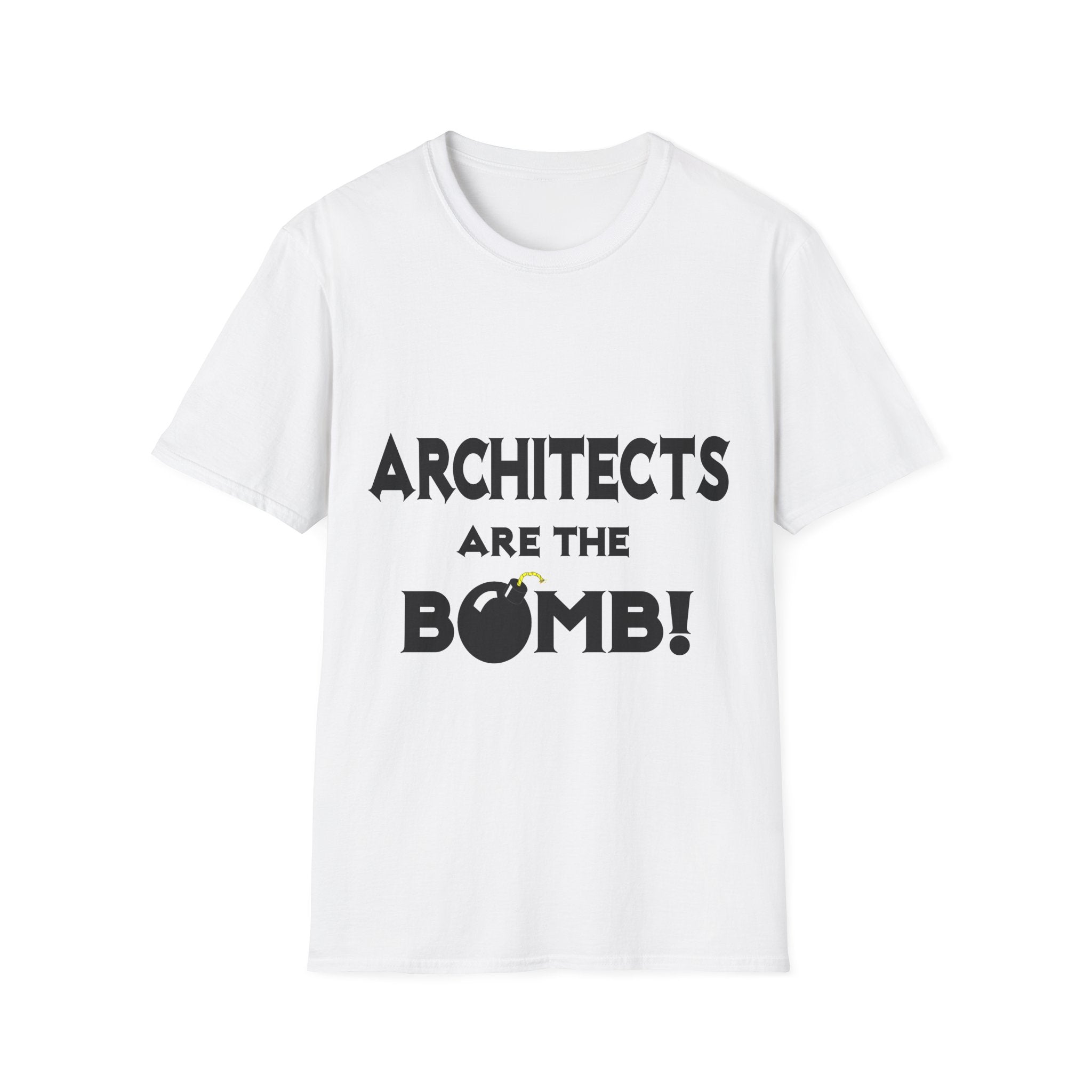 Architects Are The Bomb! - Unisex Softstyle T-Shirt