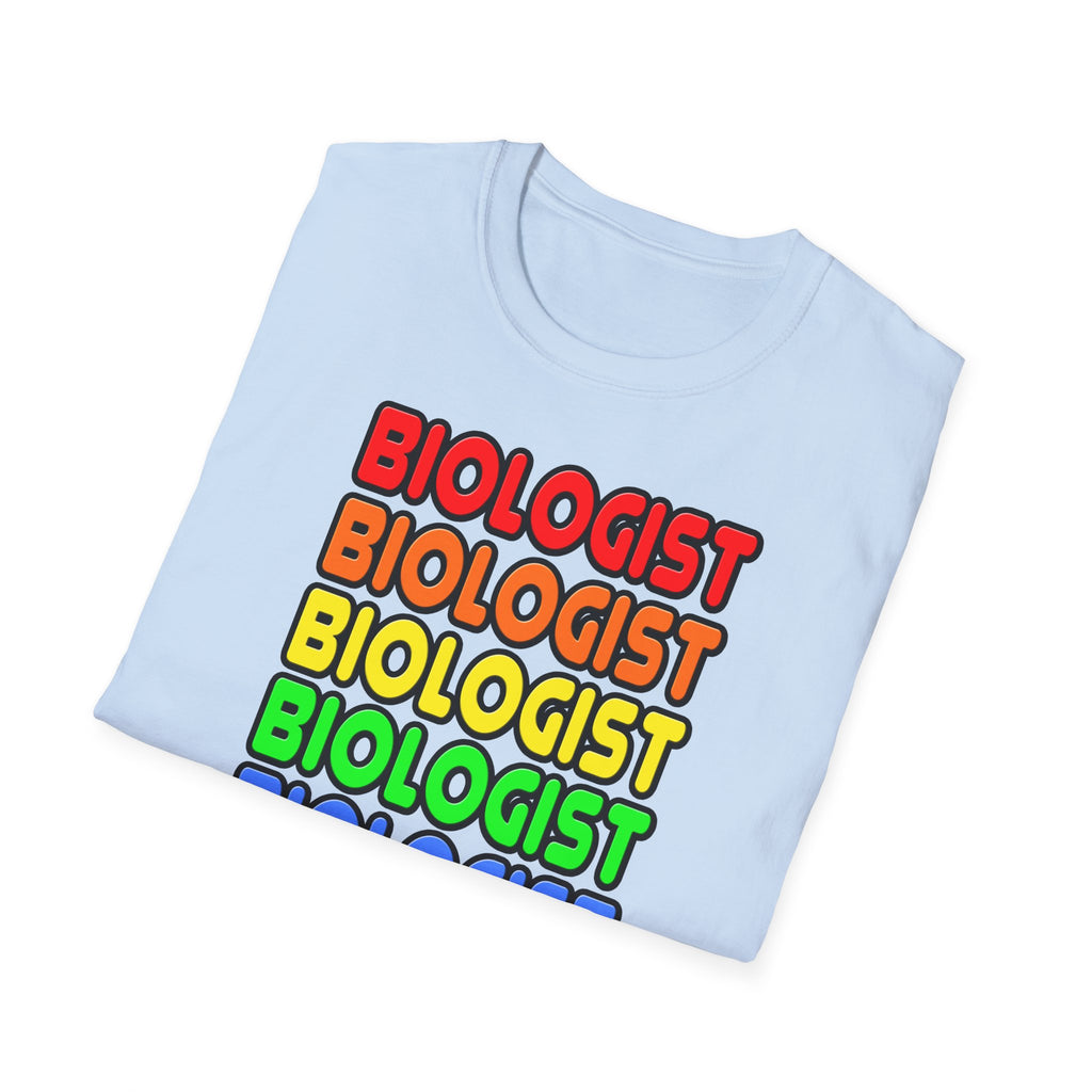 Rainbow Biologist - Unisex Softstyle T-Shirt
