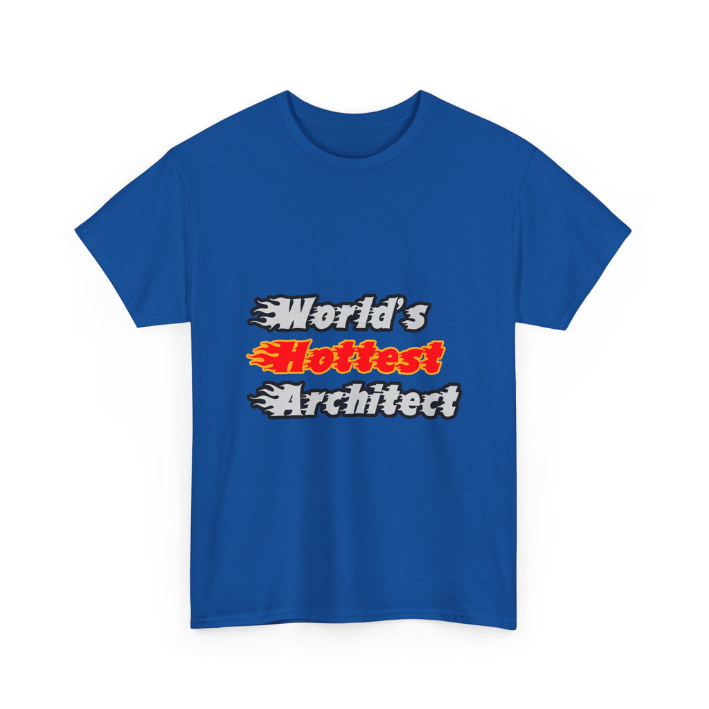 World's Hottest Architect - Unisex Heavy Cotton Tee