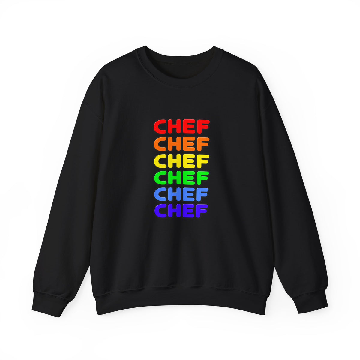 Rainbow Chef - Unisex Heavy Blend™ Crewneck Sweatshirt