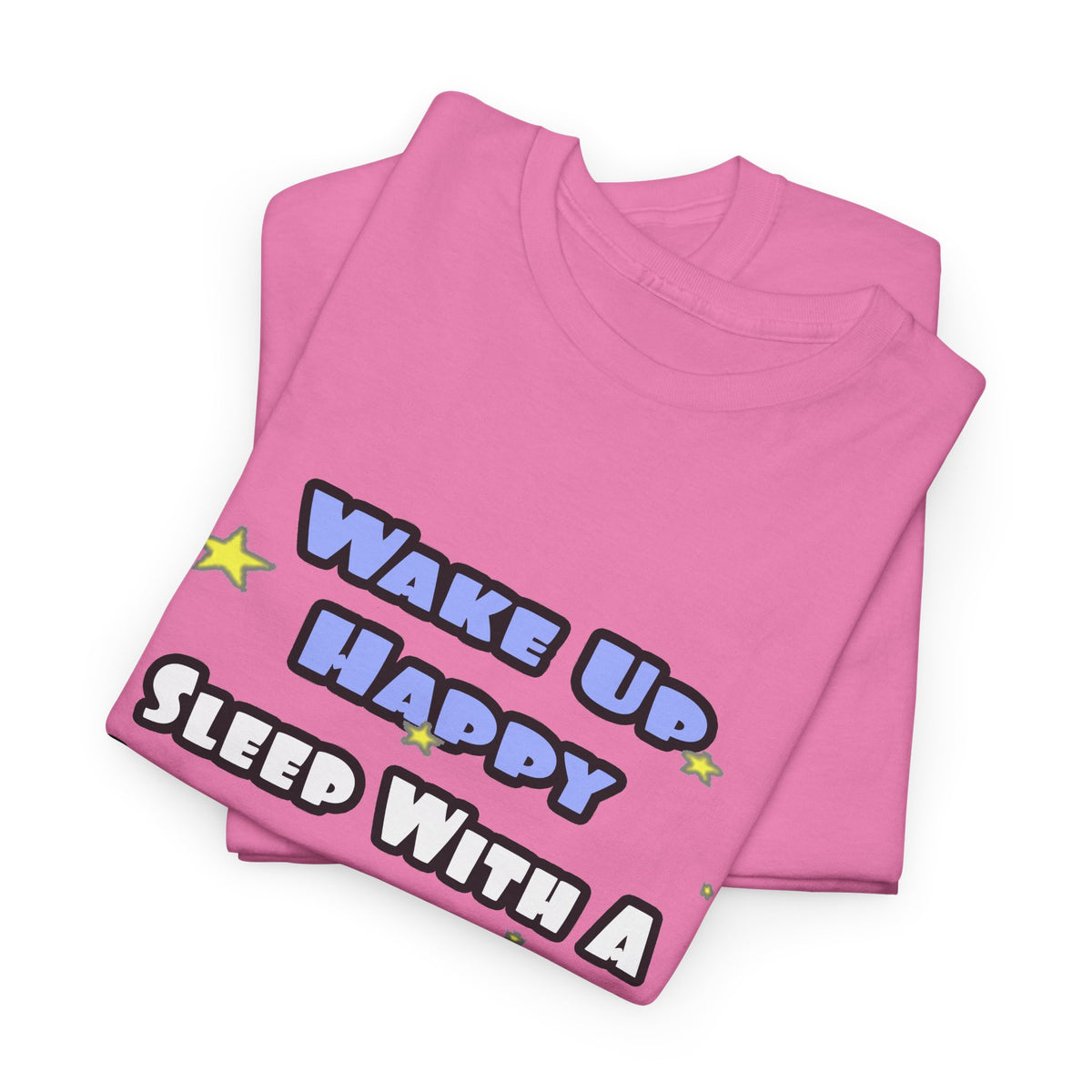 Wake Up Happy .. Sleep With Cardiovascular Tech - Unisex Heavy Cotton Tee