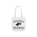 save horse ride teacher - Canvas Tote Bag, 5-Color Straps