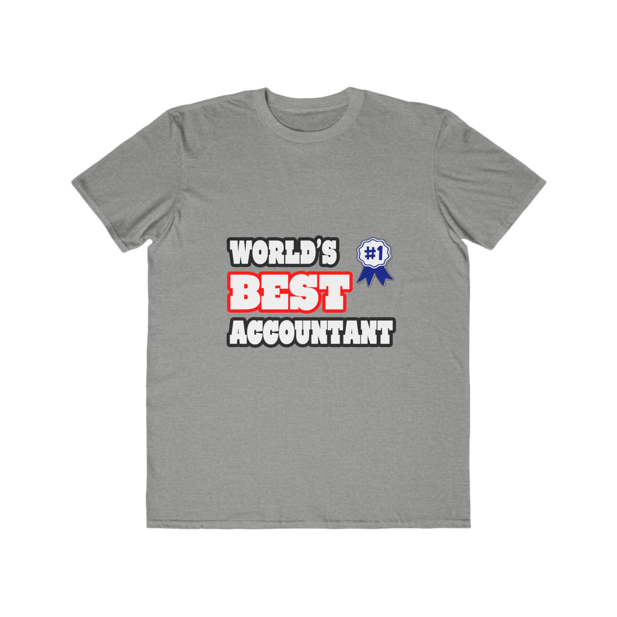 World's Best Accountant - Men's Lightweight Fashion Tee